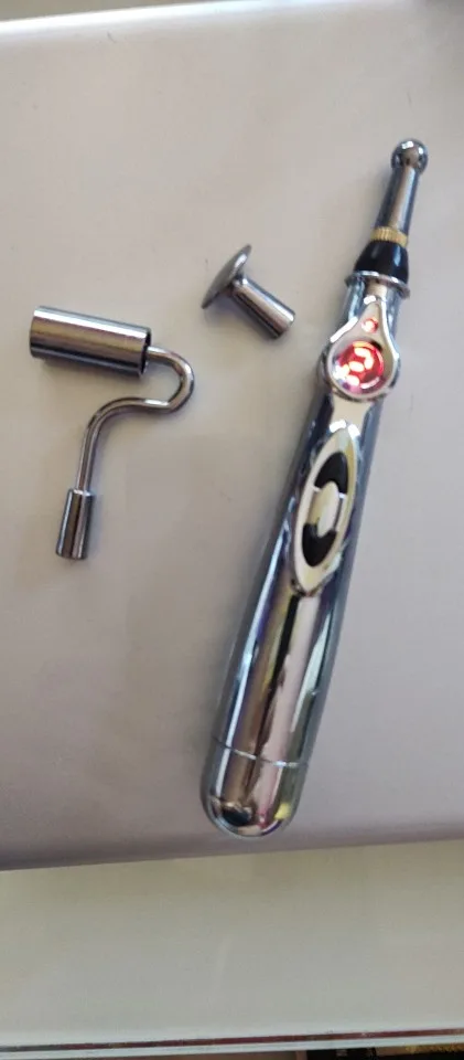 Customer photo of the AccuPenPro acupuncture pen
